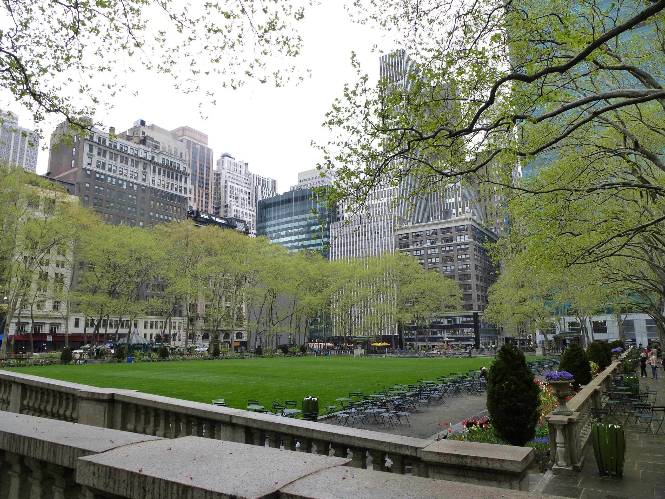 Bryant Park, New York City, USA,