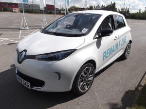 Renault Zoe EV - an electrifying experience? (Picture source: author's photograph)