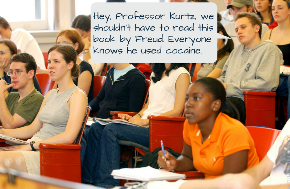 Student vs. Freud Ad Hominem