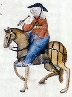 Wife of Bath in the Ellesmere Manuscript