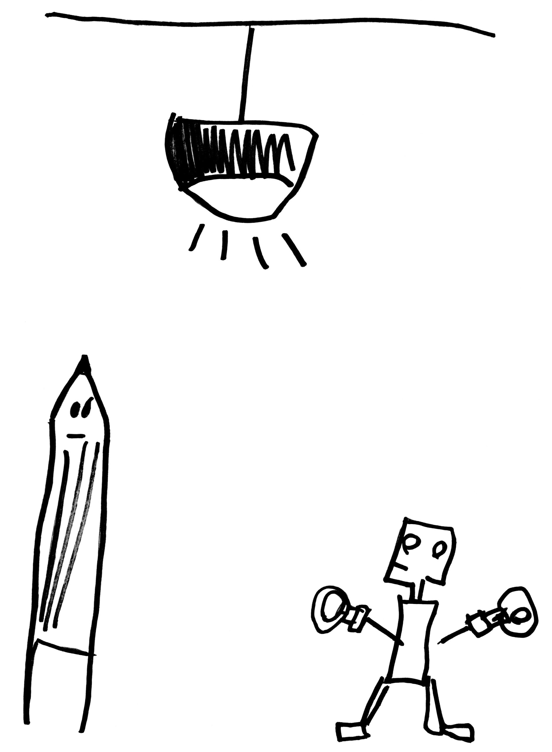 PencilEraser Robot