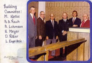 Zion Lutheran Church - Alva - Building Committee -  Circa 1970