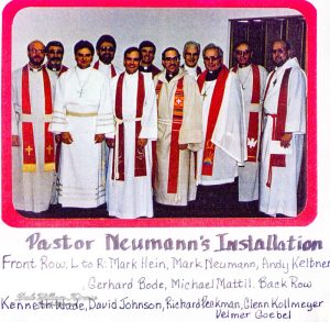 Rev. Paul Neumann - Installation