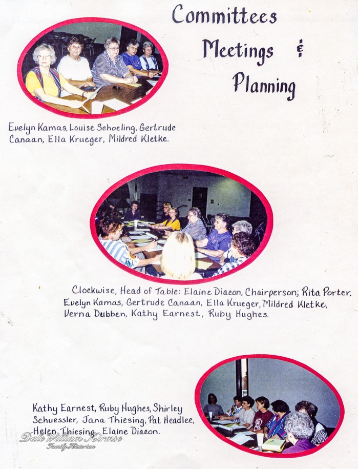 Committees Meetings & Planning
