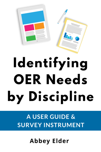 Cover image for Identifying OER Needs by Discipline