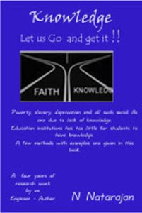 knowledge go get it englishNORMAL cover page 5x8 inches