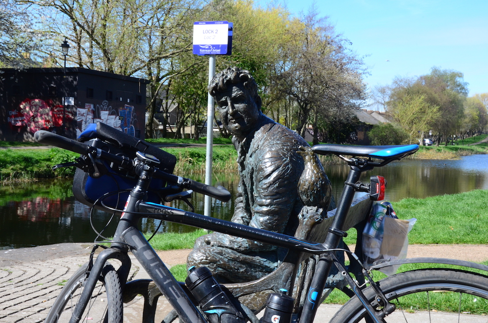 Statue of Brendan Behan. Photo: F. Flannery