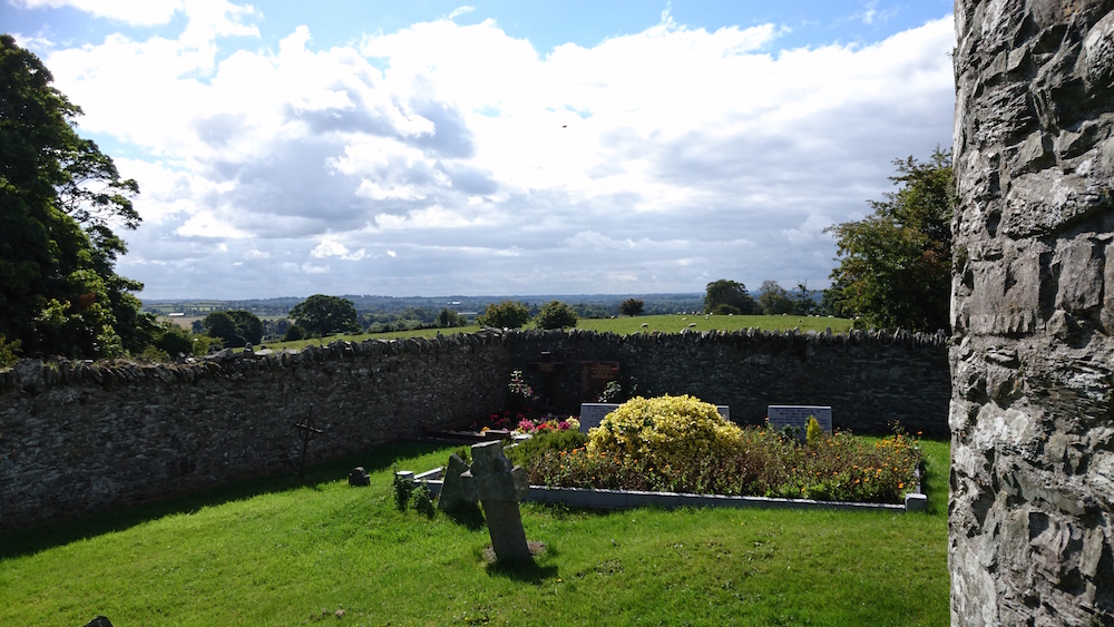 View from the Oughterard graveyard. Photo: O.J Håkonsen