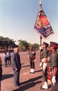 With President
