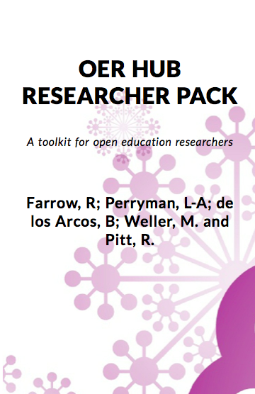 Cover image for OER Hub Researcher Pack
