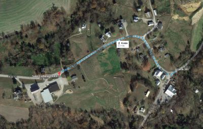 Farrar to Salem Lutheran Church - Google Map