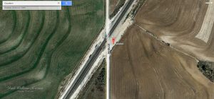 Google Earth Map (2015) Locating Goodwin, Oklahoma