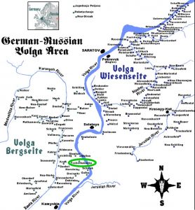 German Colonies on the Volga River