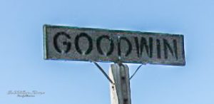 Goodwin Road Sign
