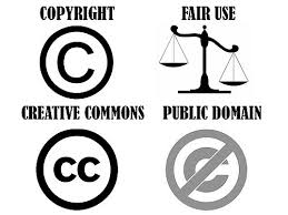 Copyright, Fair use, Creative Commons, Public Domain
