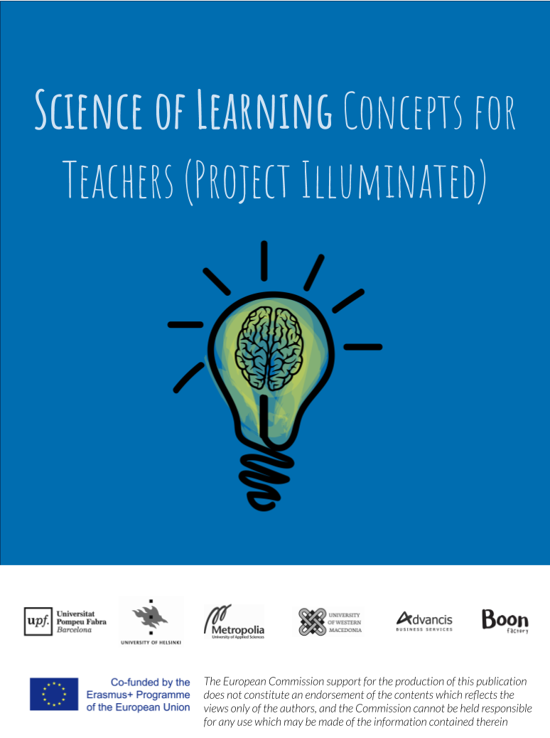 Cover image for Science of Learning Concepts for Teachers (Project Illuminated)