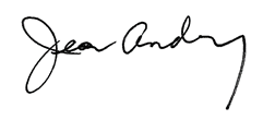 Signature de Jean Andrey