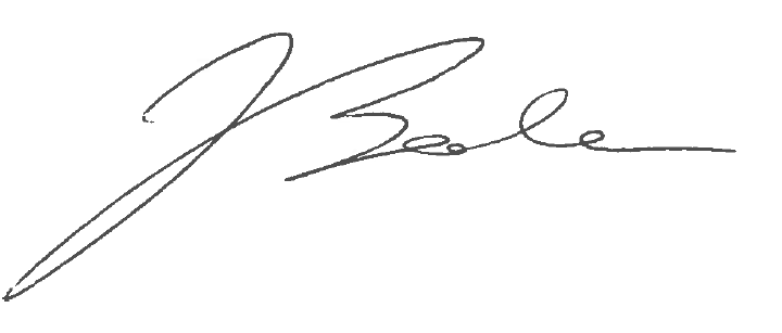 Signature de Jon Beale
