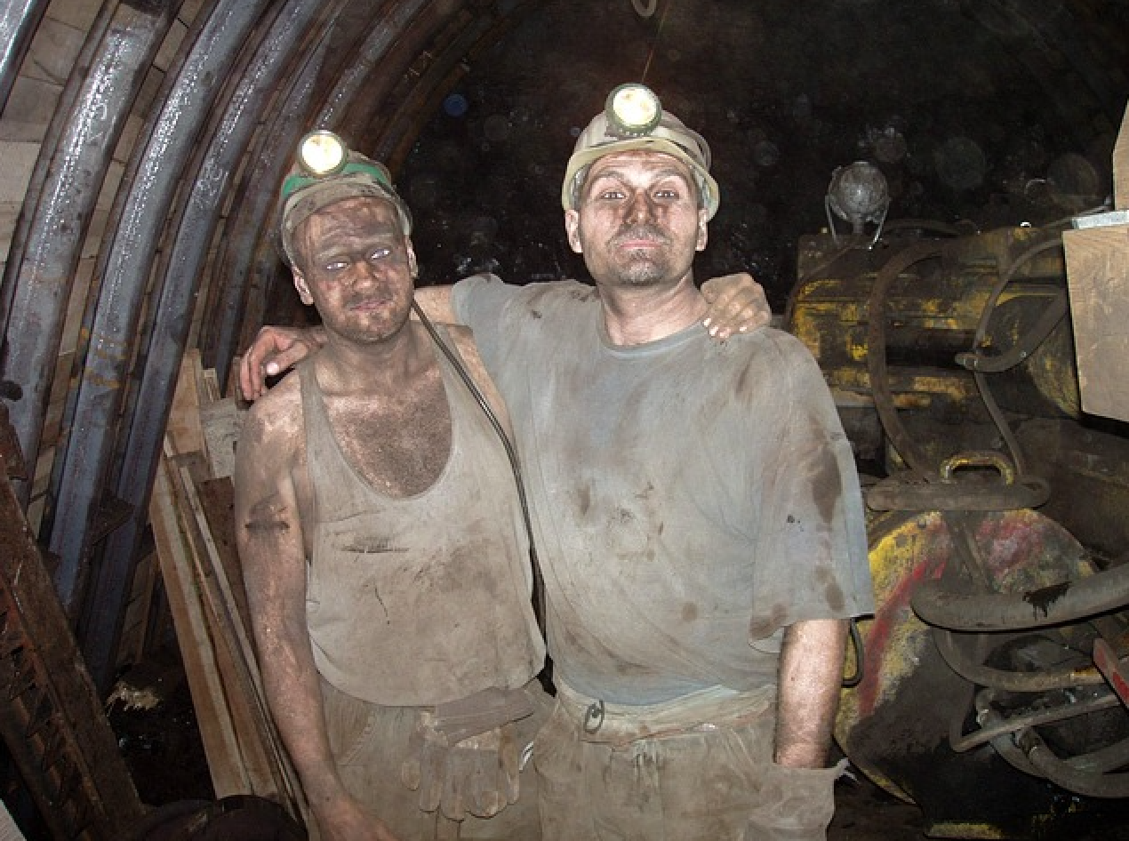 image of miners