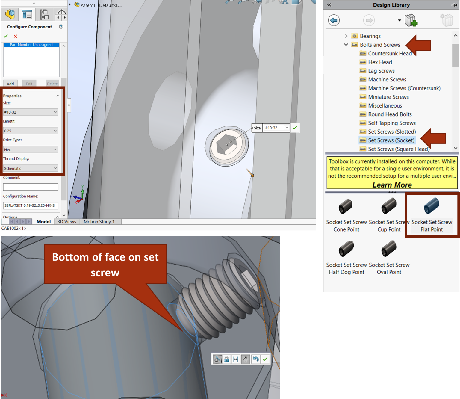 Fasteners and Design Library Introduction to SolidWorks Part 2