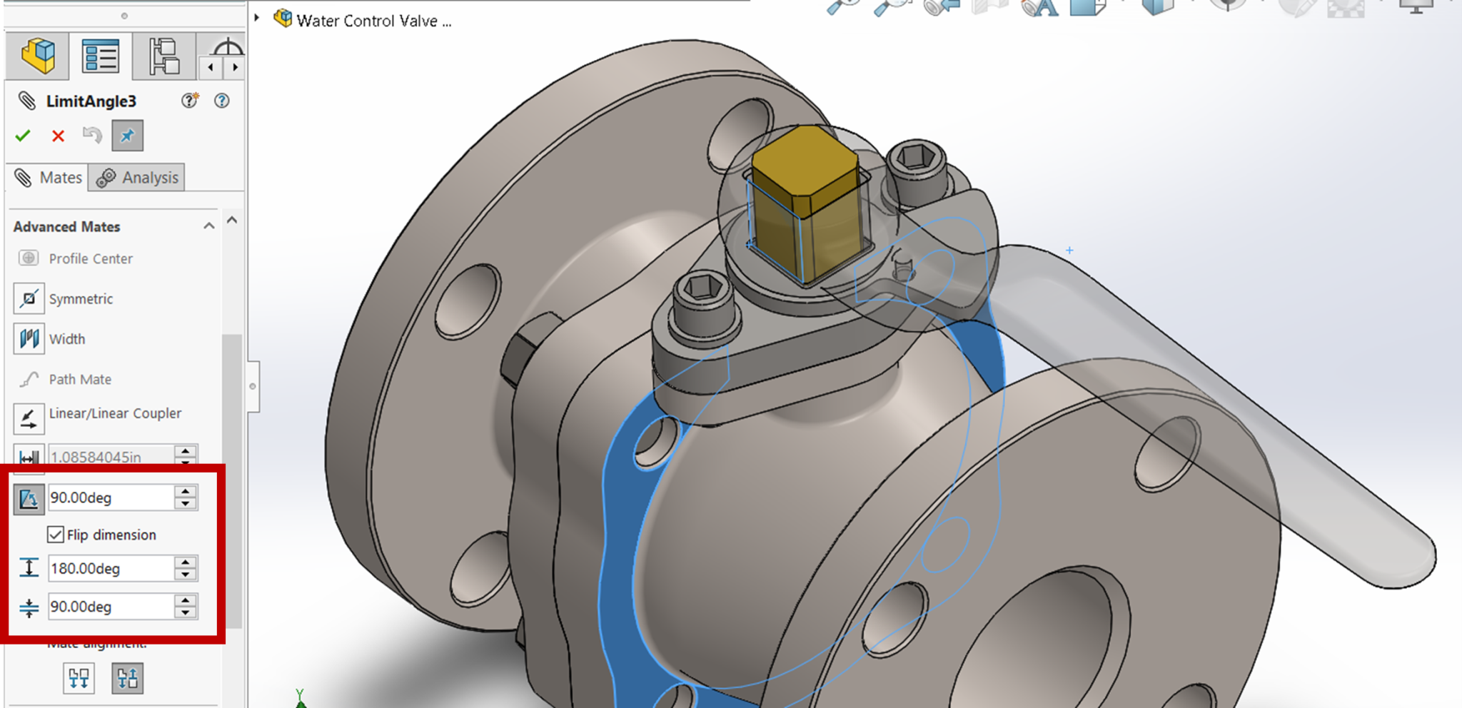 Advanced And Mechanical Mates – Introduction To SolidWorks Part 2