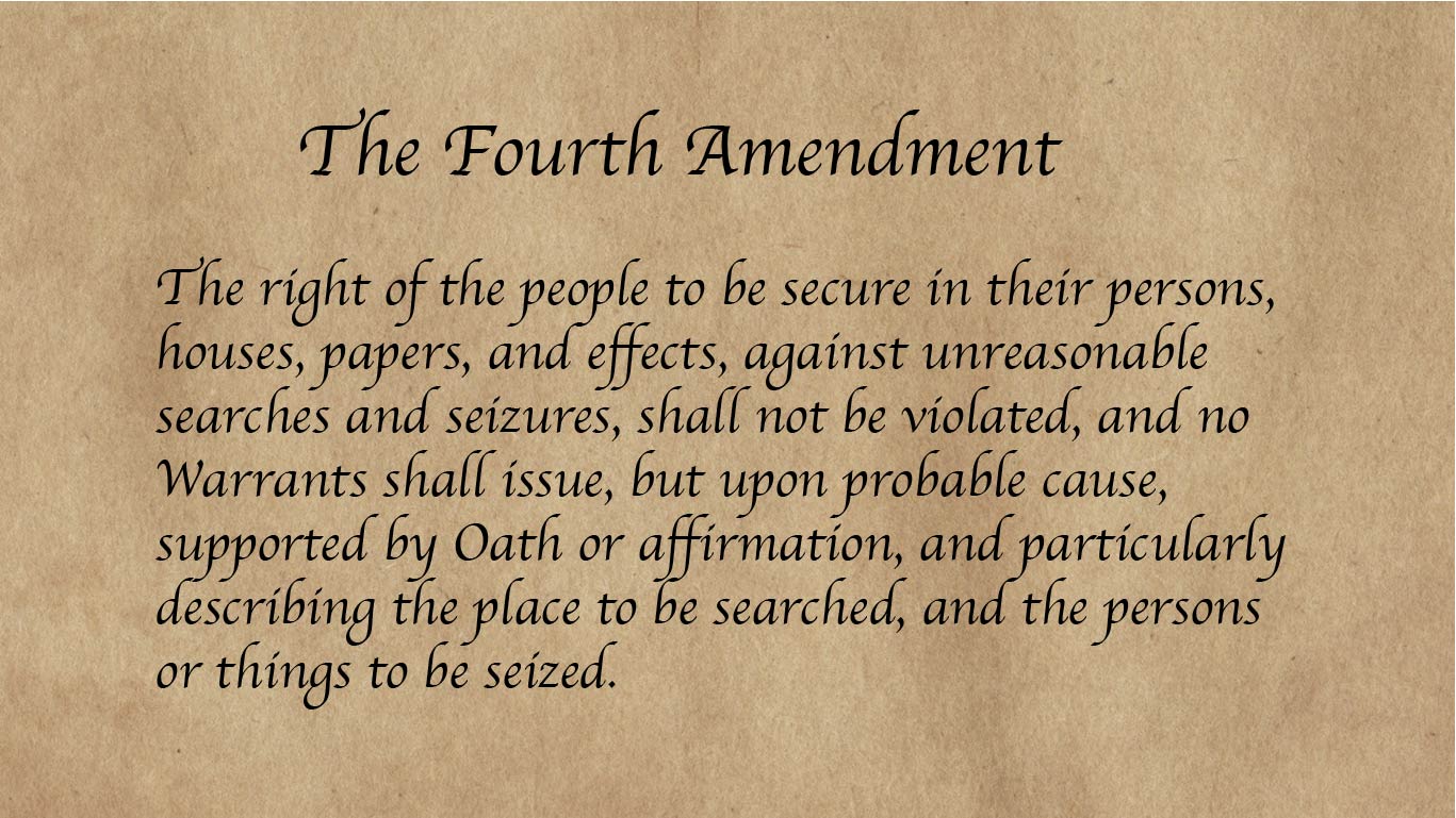 Language of the Fourth Amendment