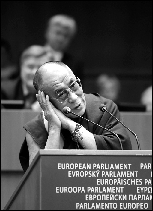 The 14th Dalai Lama at the European Parliament