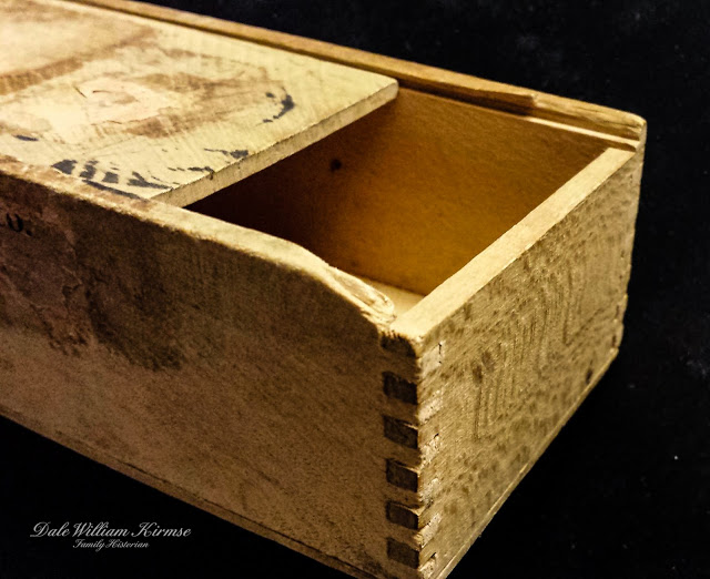 Wooden Box Containing Wilhelm Kirmse's Autobiography[1]