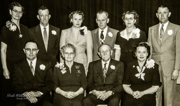 Children and spouses with William and Martha Kirmse