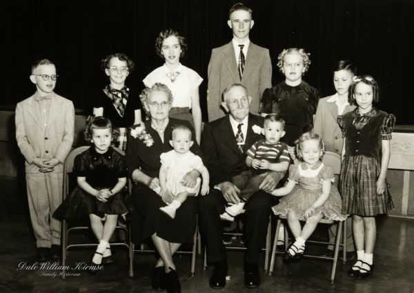 Martha and William Kirmse with Grandchildren