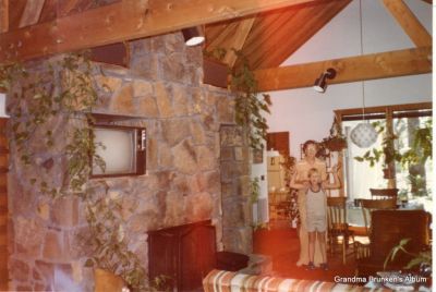 Alvin and Evelyn Brunken's Living Room - c1978