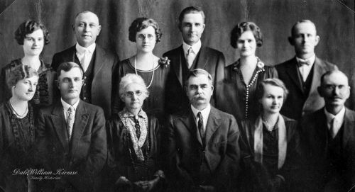 Gottlieb Kletke Family - 1925
