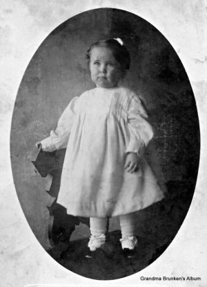 Hilda Ida Brunken - Circa 1907