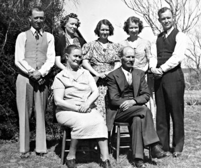 Mary and William Brunken Family - 1939