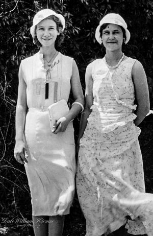 Mildred and Hilda Brunken - 1932