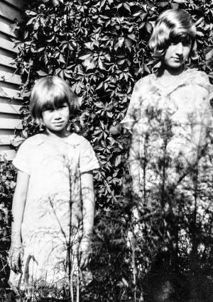 Mildred and Irene Brunken - c1926