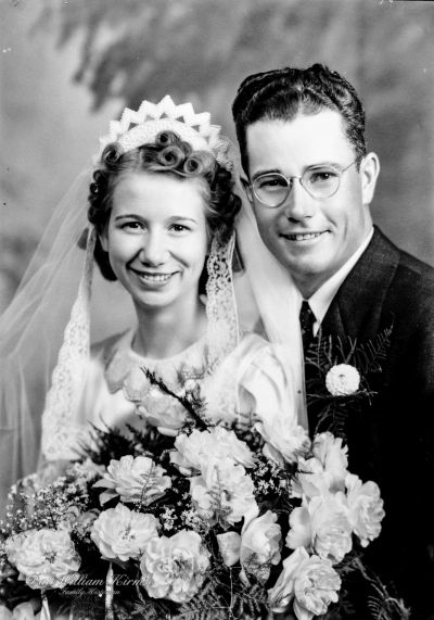 Mildred Brunken and Martin Kletke Wedding - 1940