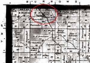 1899 Ownership Map of North West Lost Creek Township, Platte County, Nebraska