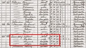 1910 US Census, Lost Creek Township