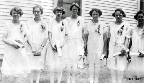 Girls in Confirmation Class 1925
