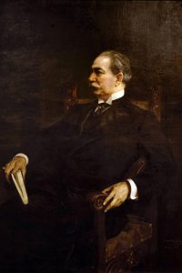 An oil portrait of Francisco Uriburu, the Brazilian politician, by the Spanish artist Joaquin Sorolla y Bastida