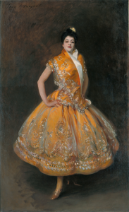 La Carmencita, painted by John Singer Sargent in 1890