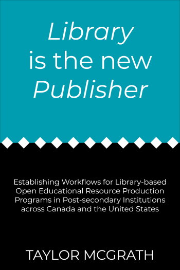 Cover image for LIBRARY is the new PUBLISHER
