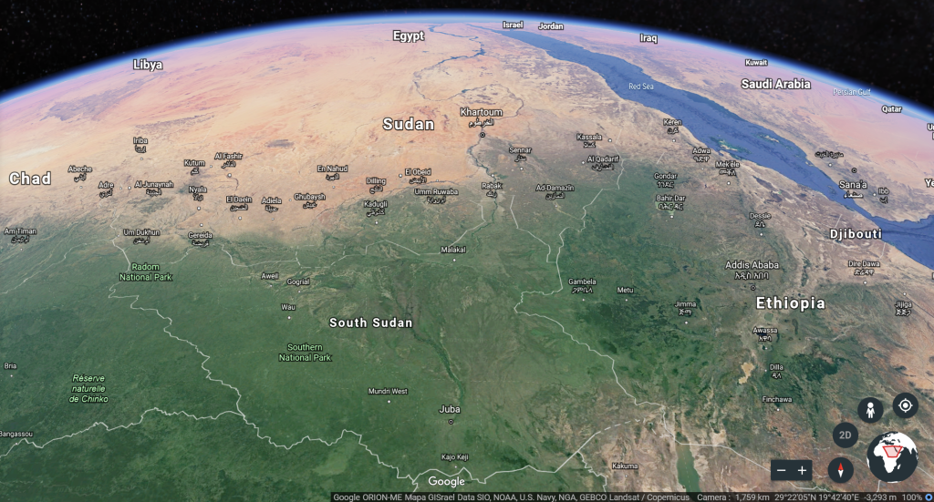 south sudan case study geography