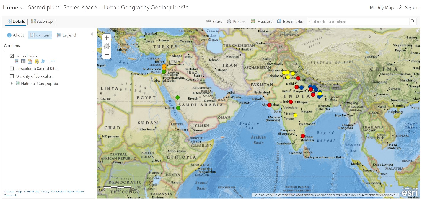 Sacred Space Ap Human Geography Example