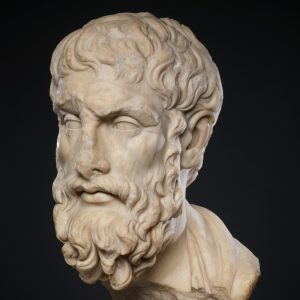 Marble Bust of Epicurus, 3rd Century BCE