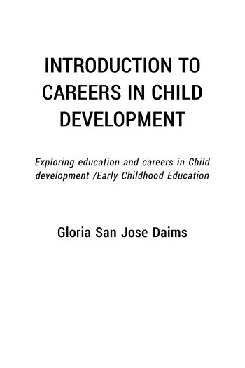 Cover image for INTRODUCTION TO CAREERS IN CHILD DEVELOPMENT
