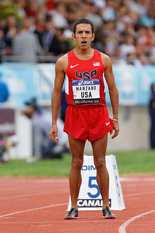 Photo of Leonel Manzano, track and field athlete