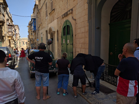 Maltese film makers make a short film celebrating the history of their village.