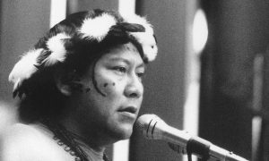 Image of Davi Kopenawa, A Prominent Yanomami Leader